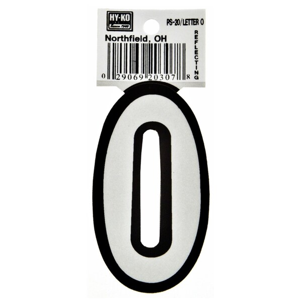 Hy-Ko 3.25In Boat Letter O, 10PK A20307 - main